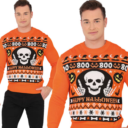 Suéter de Halloween Boo