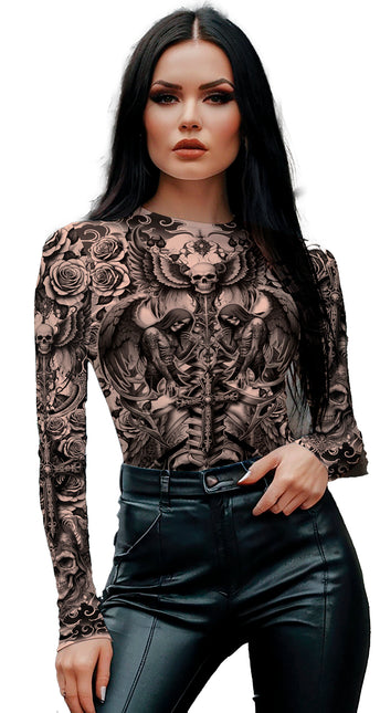 Efecto Tatuaje Camisa Desnuda