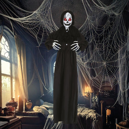 Muñeca de Halloween con luz y sonido 1,5 m