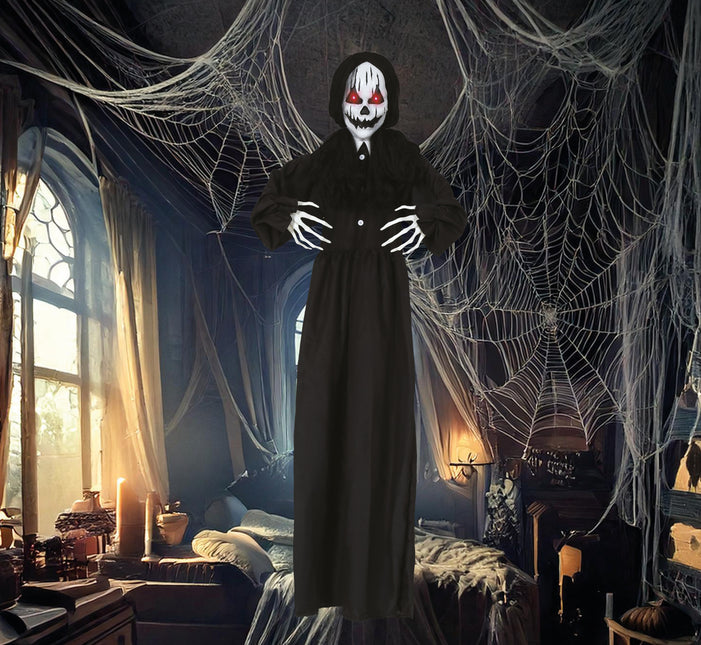 Muñeca de Halloween con luz y sonido 1,5 m