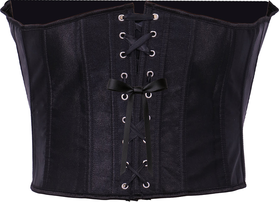 Corsé Negro Encaje Señoras