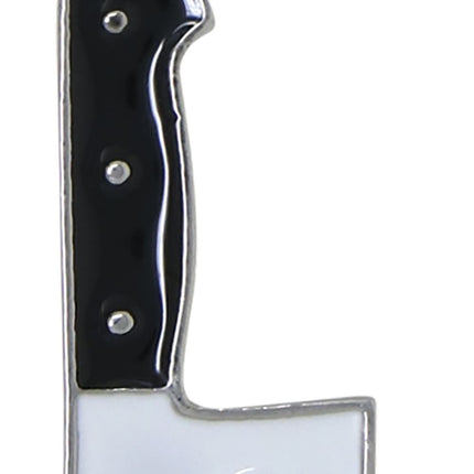 Pendientes de Halloween: cuchillo de carnicero