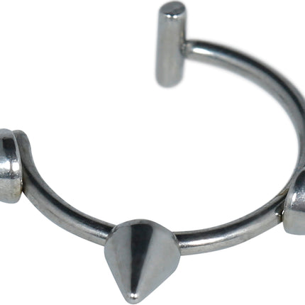 Zilveren Nep Piercing 3st