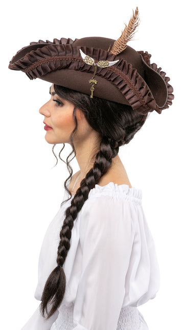 O'MALLEY DE TRES PUNTAS, MARRÓN