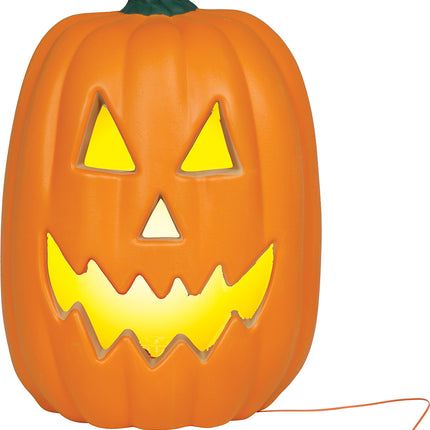 Calabaza de Halloween con luz, 40 cm