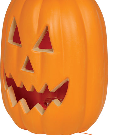 Calabaza de Halloween con luz, 40 cm