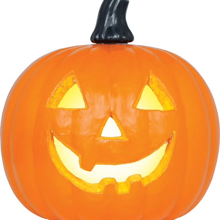Calabaza de Halloween con luz, 45 cm