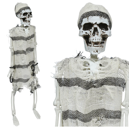 Halloween Skelet Gevangenen 46cm