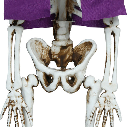 Novio esqueleto de Halloween, 44 cm