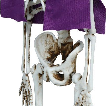 Novio esqueleto de Halloween, 44 cm