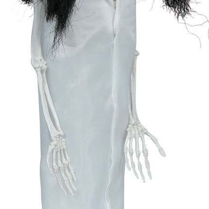 Halloween Skelet Hangend Verpleegster 40cm