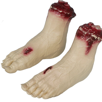 Halloween Nep Voet Afgehakt 25cm