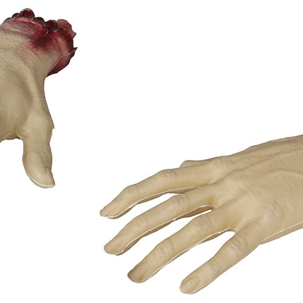 Halloween Nep Hand Afgehakt 22cm