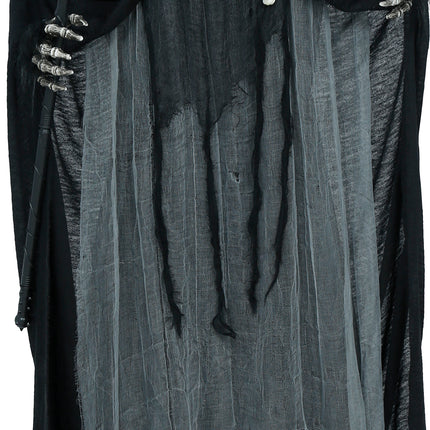 Hombre lobo de Halloween con luces, sonido y movimiento, 1,75 m