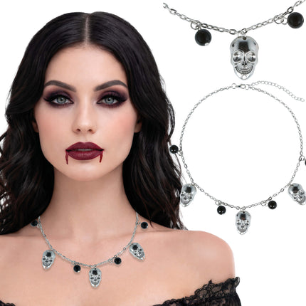 Halloween Ketting Doodskoppen