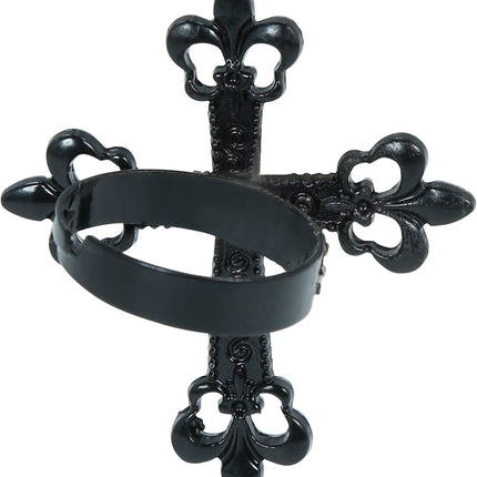 Halloween Ring Gotisch Kruis 4cm