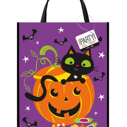 BOLSO TOTE CAT & PMPKIN 12X15