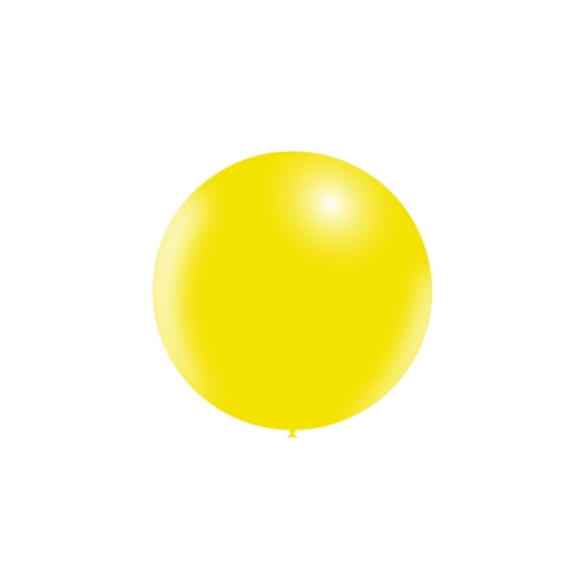 Globo Gigante Amarillo Limón 60cm