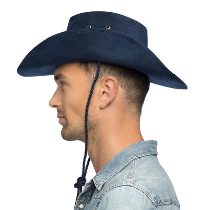 Sombrero de vaquero Tennessee (aspecto de ante)