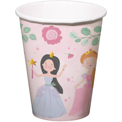 Taza Princesas 250ml 8uds