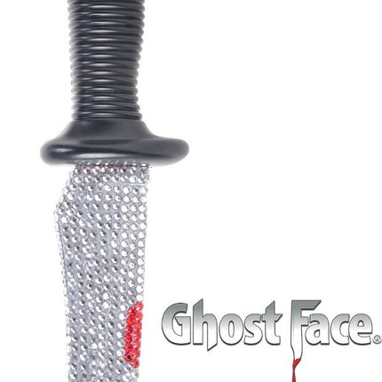 Halloween Cuchillo Falso Purpurina 26cm