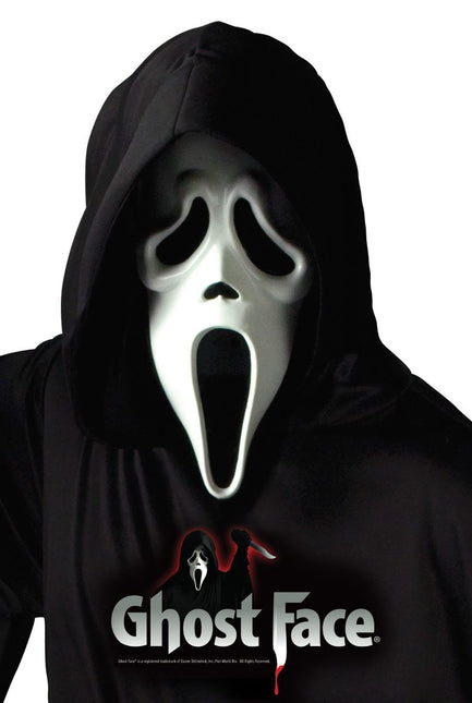 Mascarilla con capucha de Ghostface
