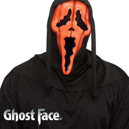 Máscara de Ghostface: calabaza naranja