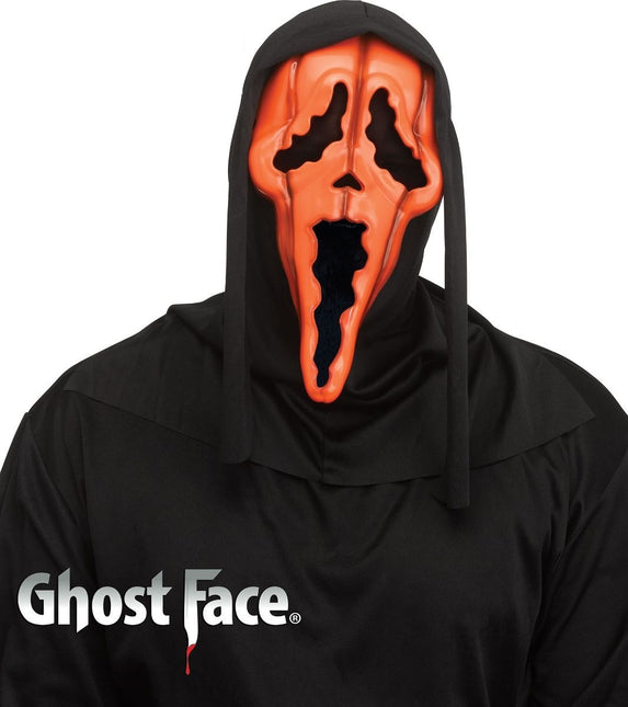 Máscara de Ghostface: calabaza naranja