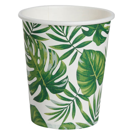 Tazas de hoja de palma 240 ml 6 uds.