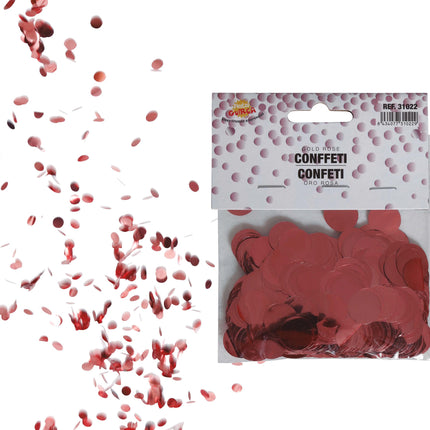 Confeti Oro Rosa 1,5cm 15g
