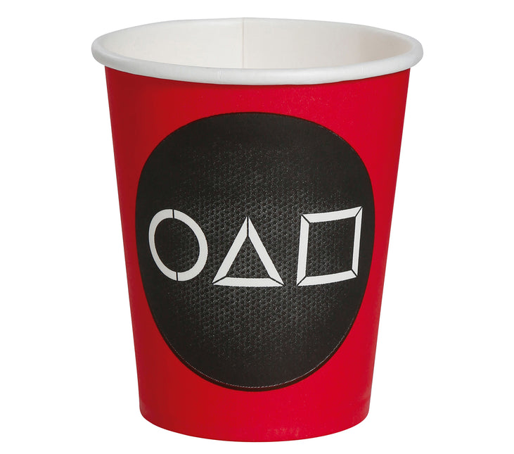 Vasos para fiestas de juegos 9cm 6pcs