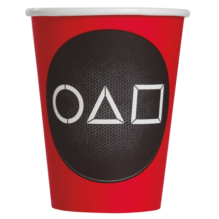 Vasos para fiestas de juegos 11cm 6pcs