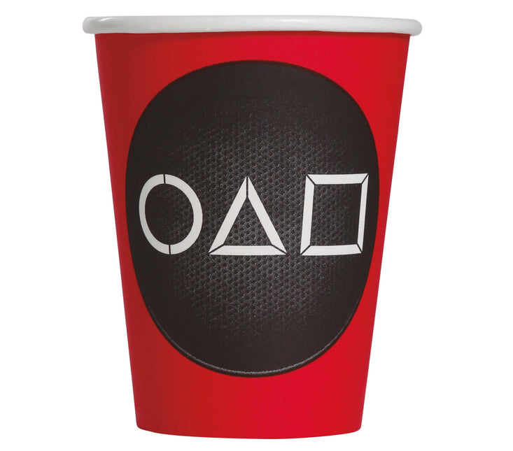 Vasos para fiestas de juegos 11cm 6pcs