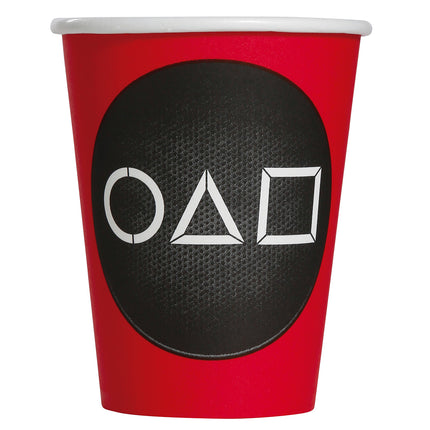 Vasos para fiestas de juegos 11cm 6pcs