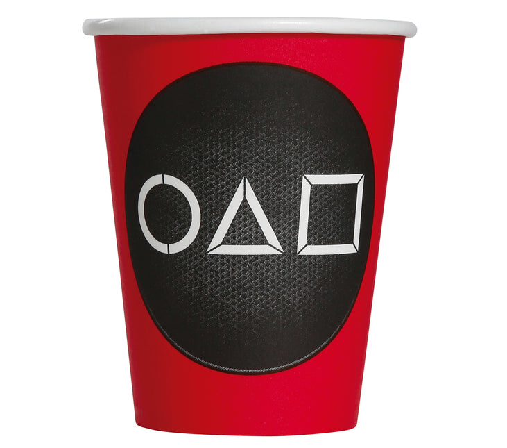 Vasos para fiestas de juegos 11cm 6pcs