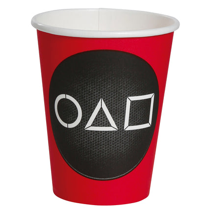 Vasos para fiestas de juegos 11cm 6pcs