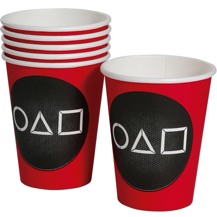 Vasos para fiestas de juegos 11cm 6pcs