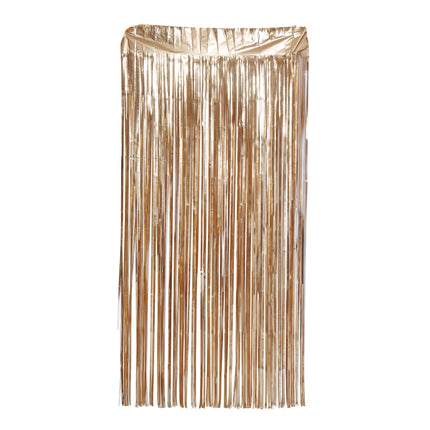 Cortina de puerta dorada 2m