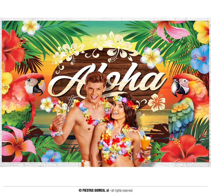 Decoración Colgante Hawai 2,2m