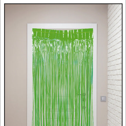 Cortina de puerta verde 2m