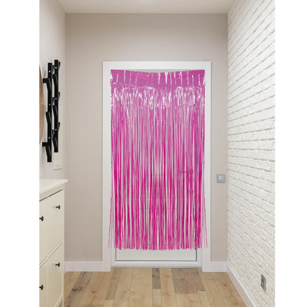 Cortina de puerta fucsia 2m