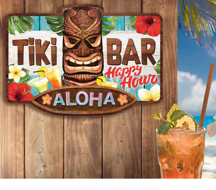 Plato Hawaii Tiki Bar 35cm