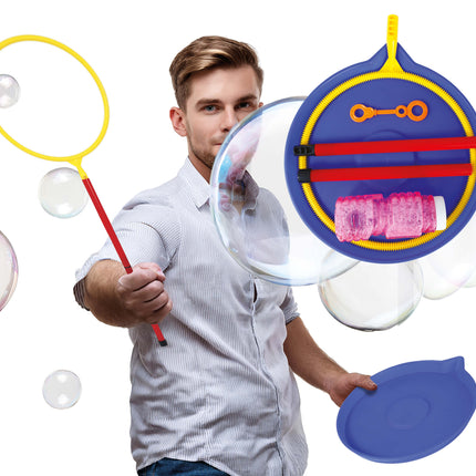 Palo soplador de burbujas de colores 6 piezas