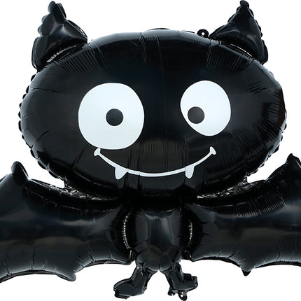 Globo de helio de Halloween con forma de murciélago, sin gas, 75 cm