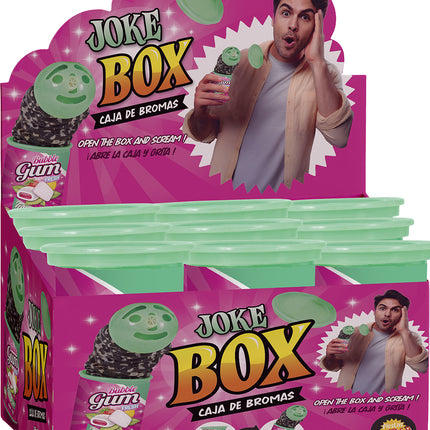 Miedo a masticar plástico, broma