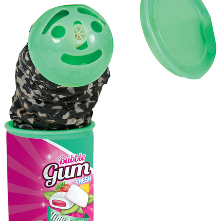 Miedo a masticar plástico, broma