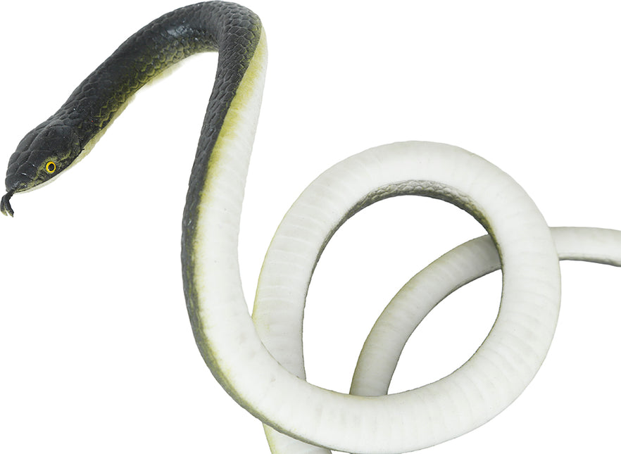Serpiente falsa con cuerda y pinza
