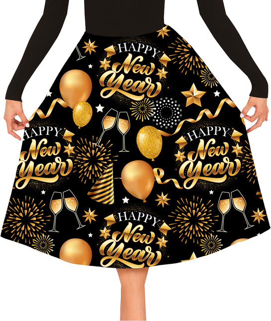 Happy New Year Rok Zwart Goud
