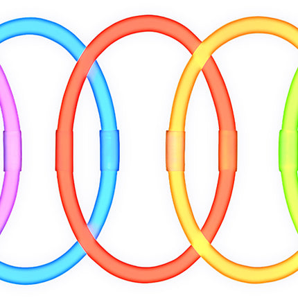 Pulseras Brillan en la Oscuridad 15pcs