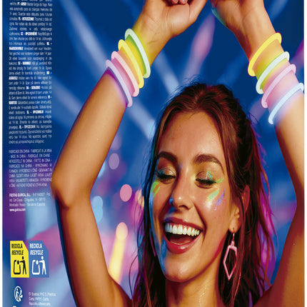 Pulseras Brillan en la Oscuridad 15pcs